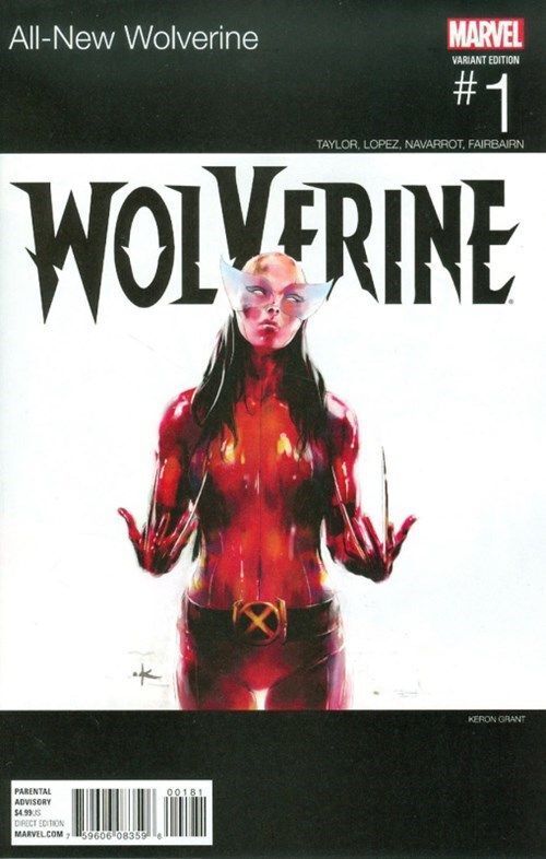 All-New Wolverine (2016-2018) #1 (Keron Grant Hip Hop Variant)