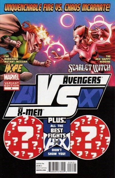 A Vs. X (2012) #6 of 6 (1:20 Stuart Immonen Variant Variant)