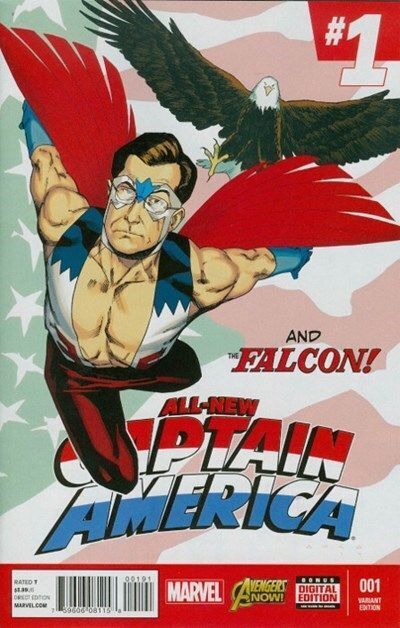 All New Captain America (2015) #1 of 6 (1:10 Kris Anka Colbert Variant)