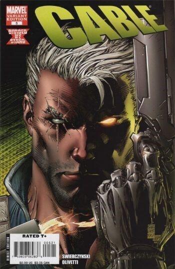 Cable Vol. 2 (2008-2010) #5 (1:20 Marc Silvestri Variant)