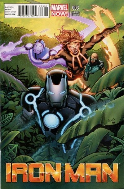 Iron Man Vol. 5 (2013-2014) #3 (1:50 Greg Land Variant)