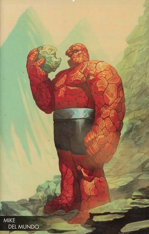Marvel Two In One (2018-2019) #3 (Mike Del Mundo Variant)
