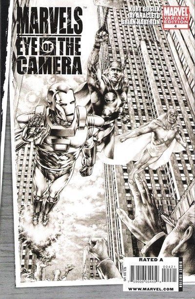 Marvels - Eye of the Camera (2009-2010) #4 of 6 (B&W Variant)
