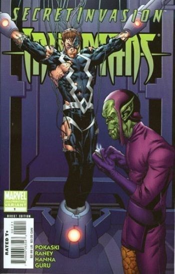 Secret Invasion - Inhumans (2008-2009) #1 of 4 (Tom Raney Variant)
