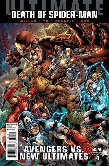 Ultimate Avengers Vs. New Ultimates (2011) #4 of 6 (1:20 Bryan Hitch Variant)
