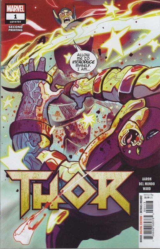 Thor Vol. 5 (2018-2019) #1 (Mike Del Mundo Variant)
