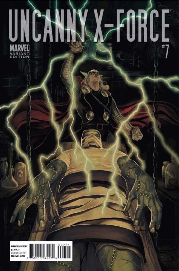 Uncanny X-Force Vol. 1 (2010-2013) #7 (1:15 Mike Del Mundo Variant)