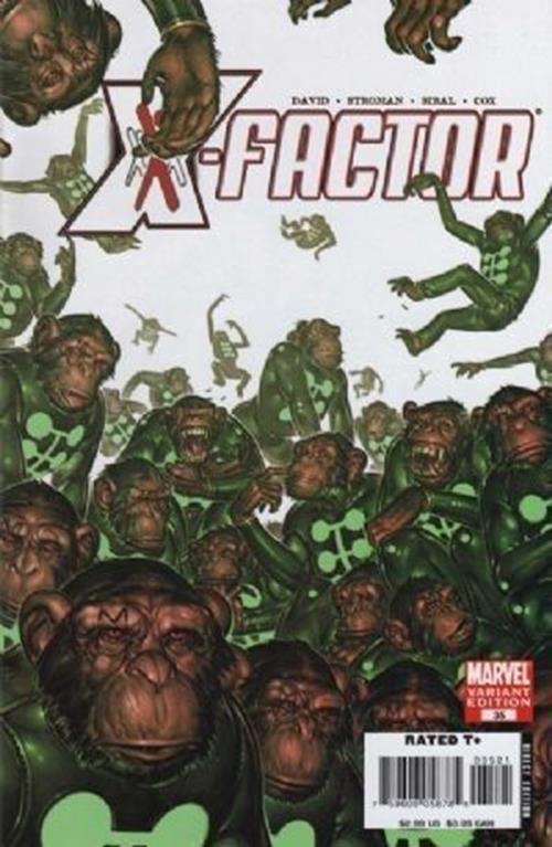 X-Factor Vol. 3 (2006-2009) #35 (Monkey Variant)