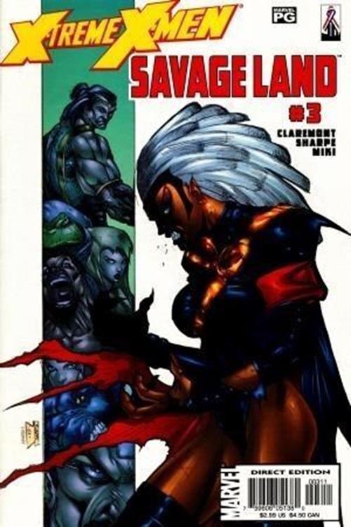 X-Treme X-Men - Savage Land (2001-2002) #3 of 4