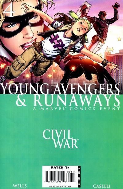 Young Avengers & Runaways - Civil War (2006) #4 of 4