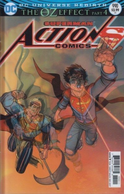 Action Comics Vol. 1 (1938-2011) #990 (Lenticular Variant)