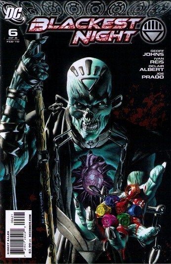 Blackest Night (2009-2010) #6 of 8 (Rodolfo Migliari Variant)