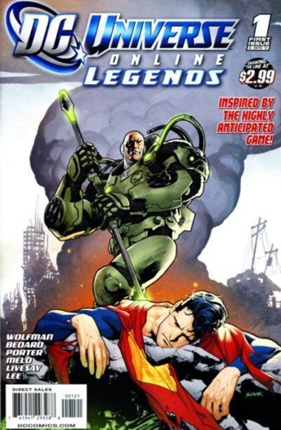 DC Universe - Online Legends (2011-2012) #1 (1:10 Ryan Sook Variant)