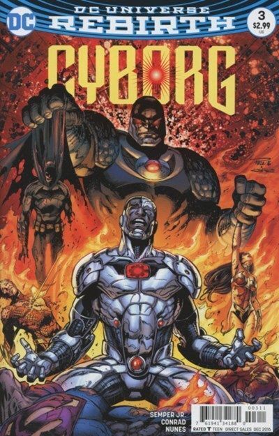 Cyborg Vol. 2 (2016-Present) #3 (Carlos D'Anda Variant)