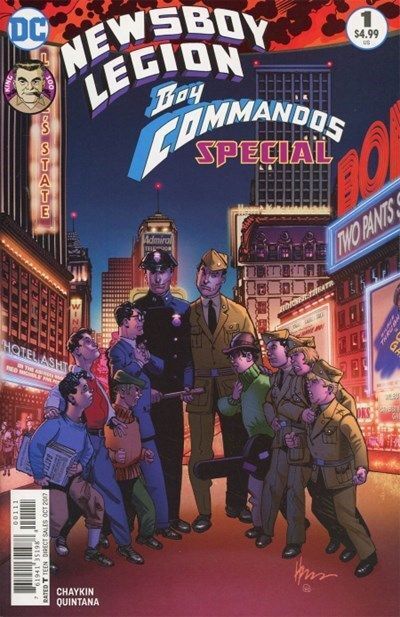 Newsboy Legion - Boy Commandos Special (2017) One-Shot