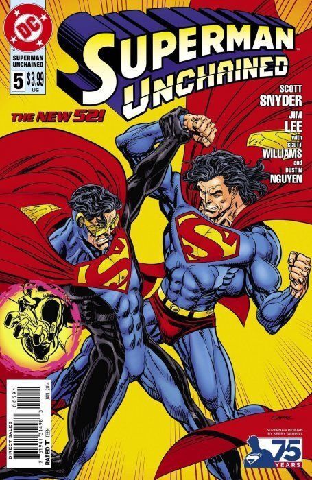 Superman Unchained (2013-2015) #5 (1:25 Kerry Gammill Variant)