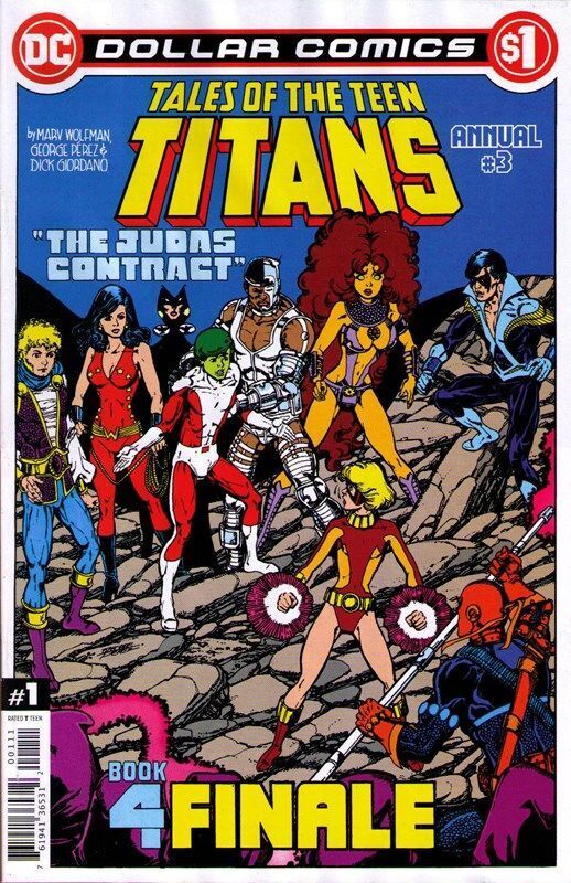 Tales of the Teen Titans (1984-1988) Ann. #3 (Dollar Comics Variant)
