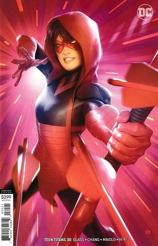 Teen Titans Vol. 6 (2016-Present) #30 (Alex Garner Variant)