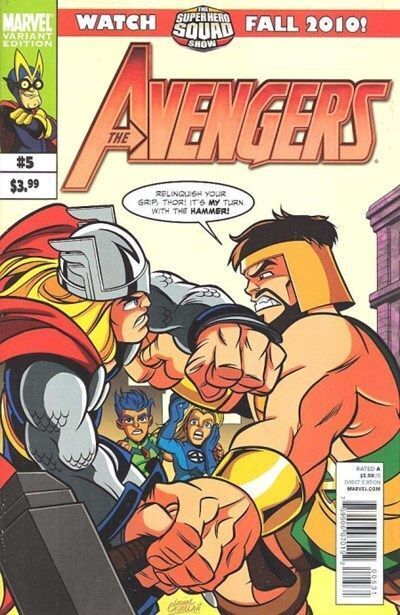 Avengers Vol. 4 (2010-2013) #5 (Super Hero Squad Variant)