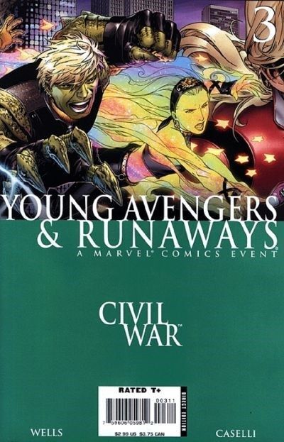 Civil War - Young Avengers & Runaways (2006) #3 of 4