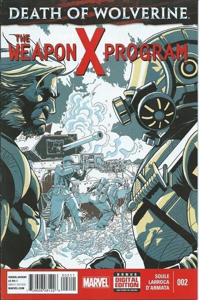 Death of Wolverine - Weapon X Program (2015) #2 of 5
