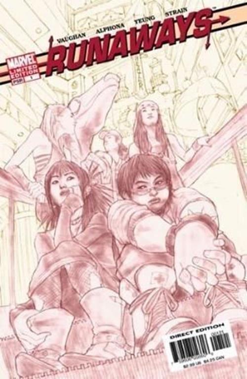 Runaways Vol. 2 (2005-2008) #1 (Limited Edition Variant)