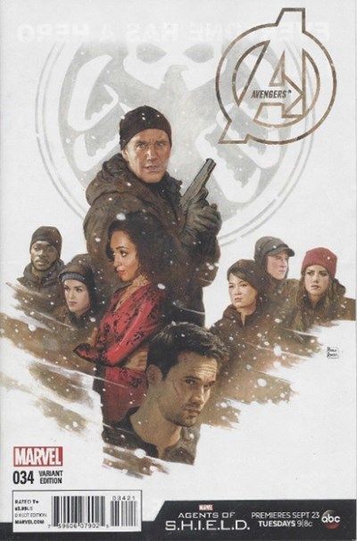 Avengers Vol. 5 (2013-2015) #34 (1:10 Paolo Rivera Variant)