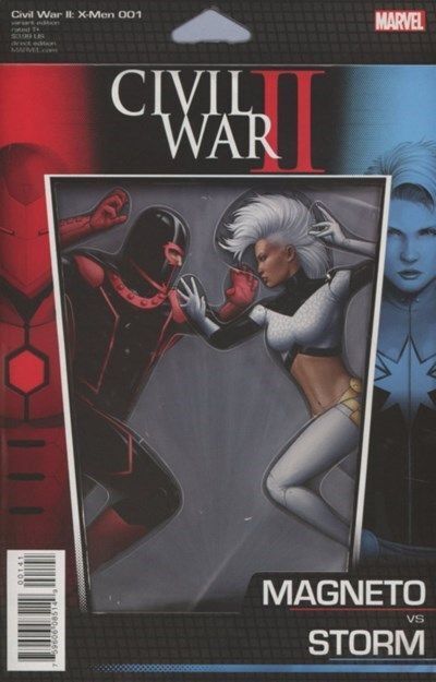 Civil War II - X-Men (2016) #1 of 4 (Action Figure Variant)