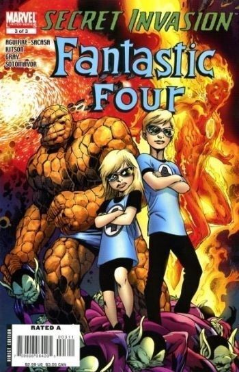 Fantastic Four - Secret Invasion (2008) #3 of 3