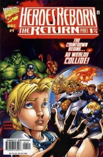 Heroes Reborn - The Return (1997) #1 of 4 (Franklin Richards Variant)