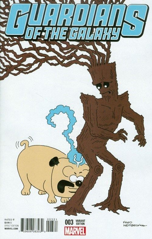 Guardians of the Galaxy Vol. 4 (2015-2017) #3 (1:10 Fred Hembeck Variant)