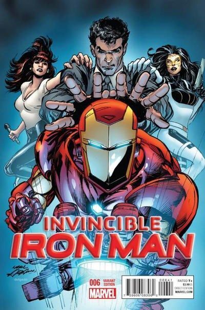 Iron Man, Invincible Vol. 2 (2015-2016) #6 (1:15 Neal Adams Variant)