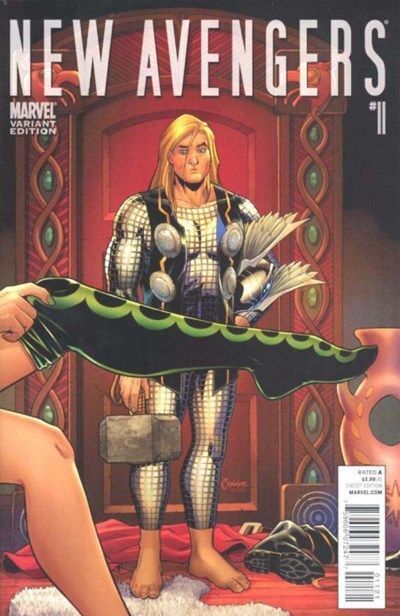 New Avengers Vol. 2 (2010-2013) #11 (Amanda Conner Variant)