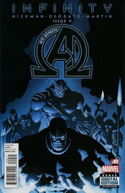 New Avengers Vol. 3 (2013-2015) #9 1st Full Black Order