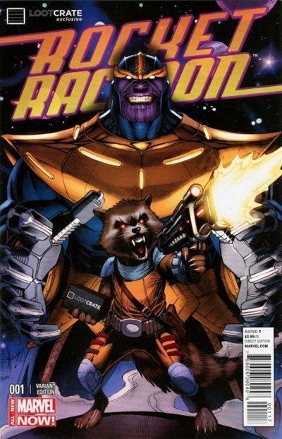 Rocket Raccoon Vol. 1 (2014-2015) #1 (Loot Crate Exclusive Variant)