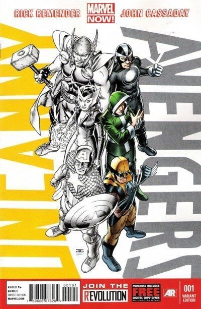 Uncanny Avengers (2012-2014) #1 (John Cassaday Uncanny Variant)