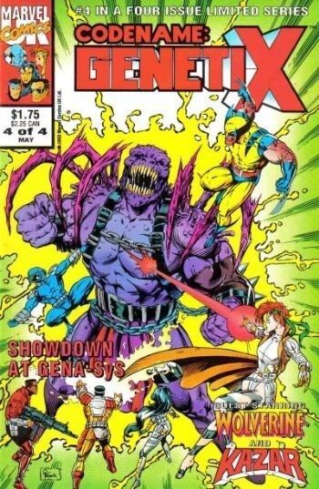 Codename - Genetix (1993) #4 of 4