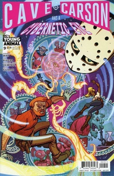 Cave Carson Has a Cybernetic Eye (2016-2017) #9