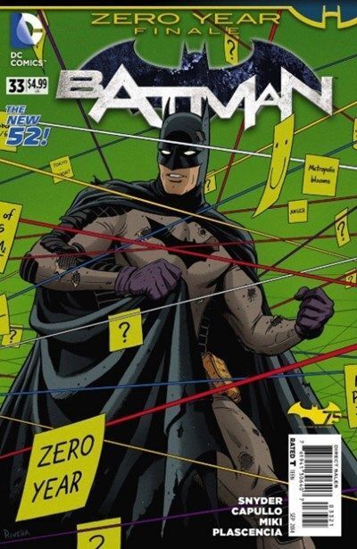 Batman Vol. 2 (2011-2016) #33 (1:25 Paolo Rivera Variant)