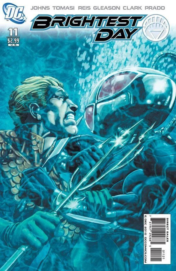 Brightest Day (2010-2011) #11 (Aquaman Vs. Black Manta Variant)