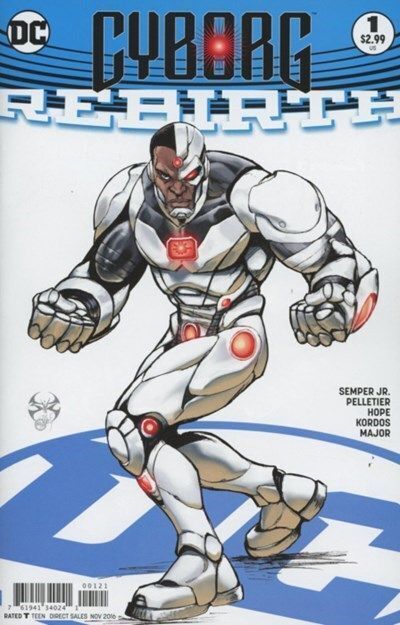 Cyborg - Rebirth (2016) One-Shot (Joe Benitez Variant)