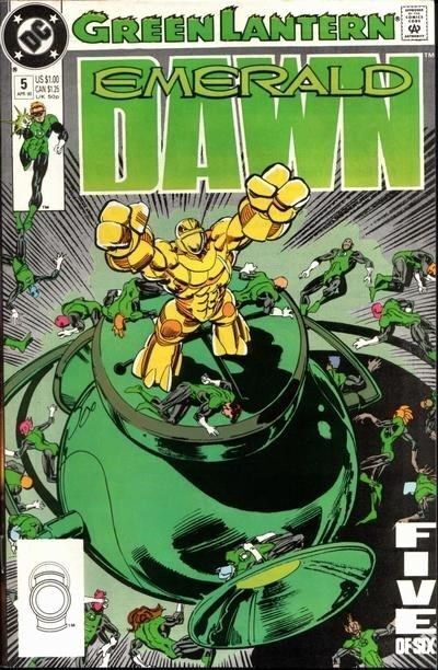 Green Lantern - Emerald Dawn  (1989-1990) #5 of 6