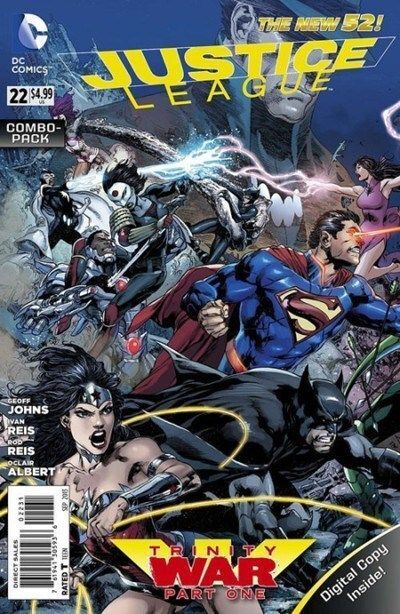Justice League Vol. 2 (2011-2016) #22 (Combo Pack Variant)