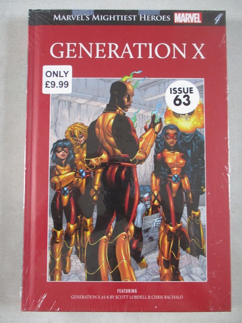 Marvel's Mightiest Heroes #63 Generation X - Hardback