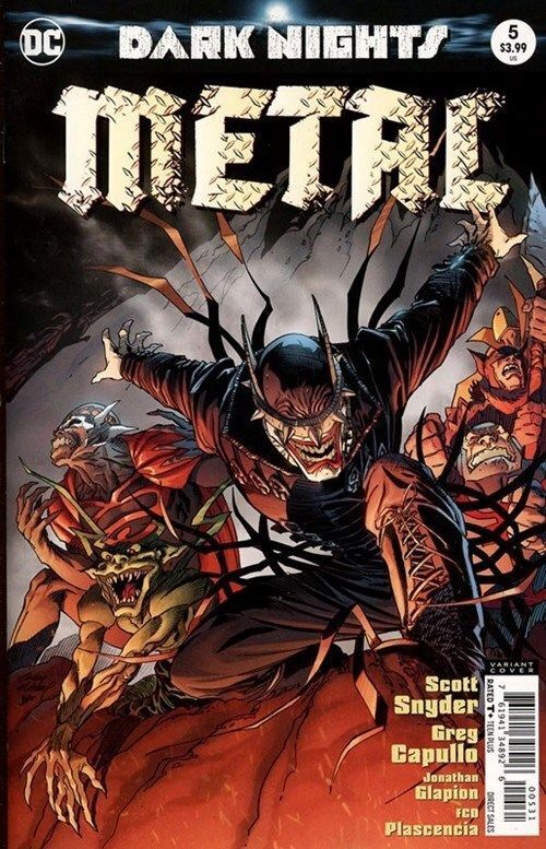 Dark Nights - Metal (2017-2018) #5 of 6 (Andy Kubert Variant)