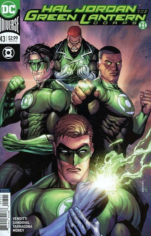 Hal Jordan & the Green Lantern Corps (2016-2018) #43 (Tyler Kirkham Variant)