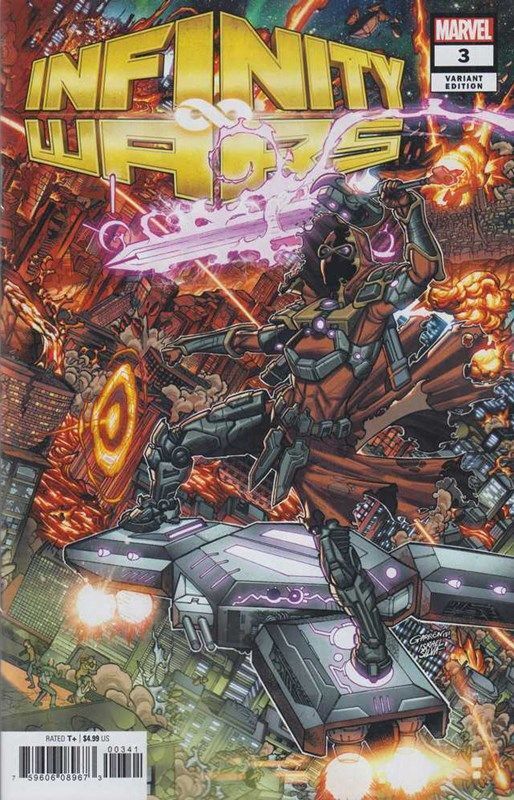 Infinity Wars (2018-2019) #3 of 6 (Javier Garron Variant)