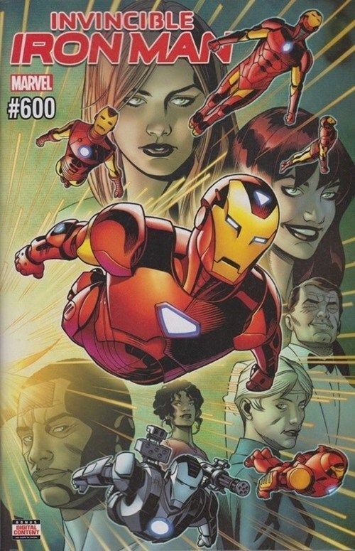 Iron Man, Invincible Vol. 4 (2017-2018) #600