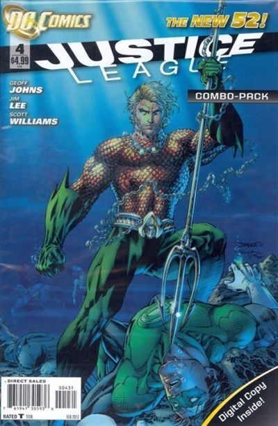 Justice League Vol. 2 (2011-2016) #4 (Combo-Pack Variant)