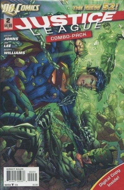 Justice League Vol. 2 (2011-2016) #2 (Combo-Pack Variant)